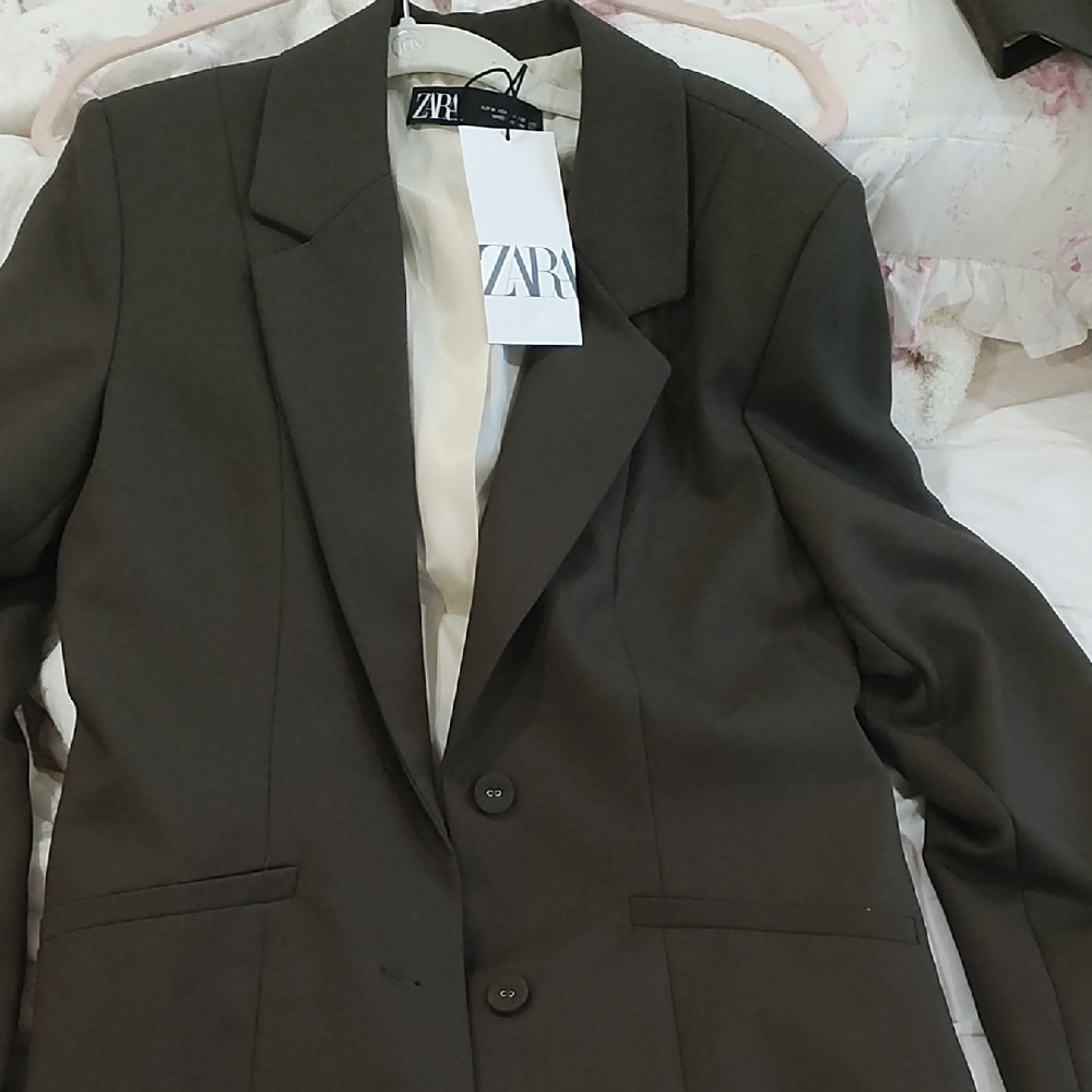 Zara Three Piece Suit - Charcoal - With Blazer, Vest and Pants